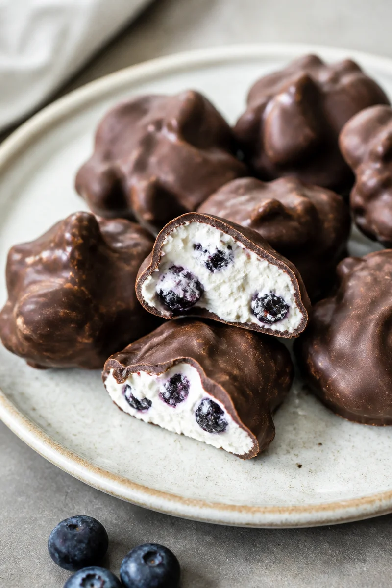 Blueberry Yogurt Clusters