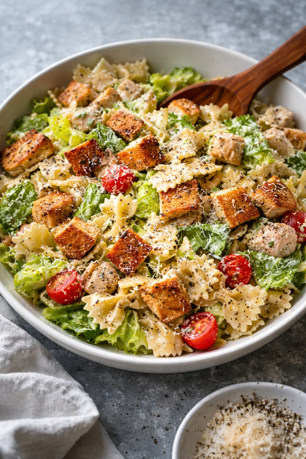 Chicken Caesar Pasta Salad