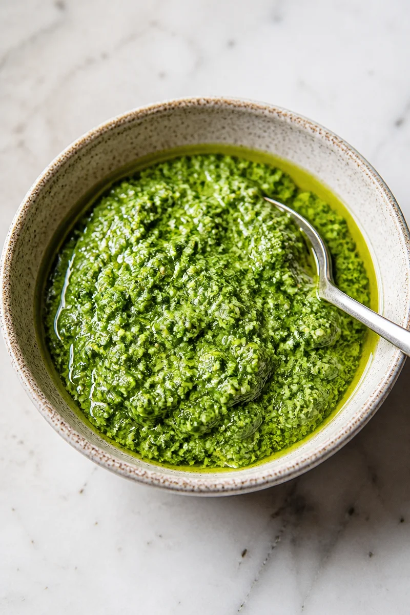 Garlic Scape Pesto