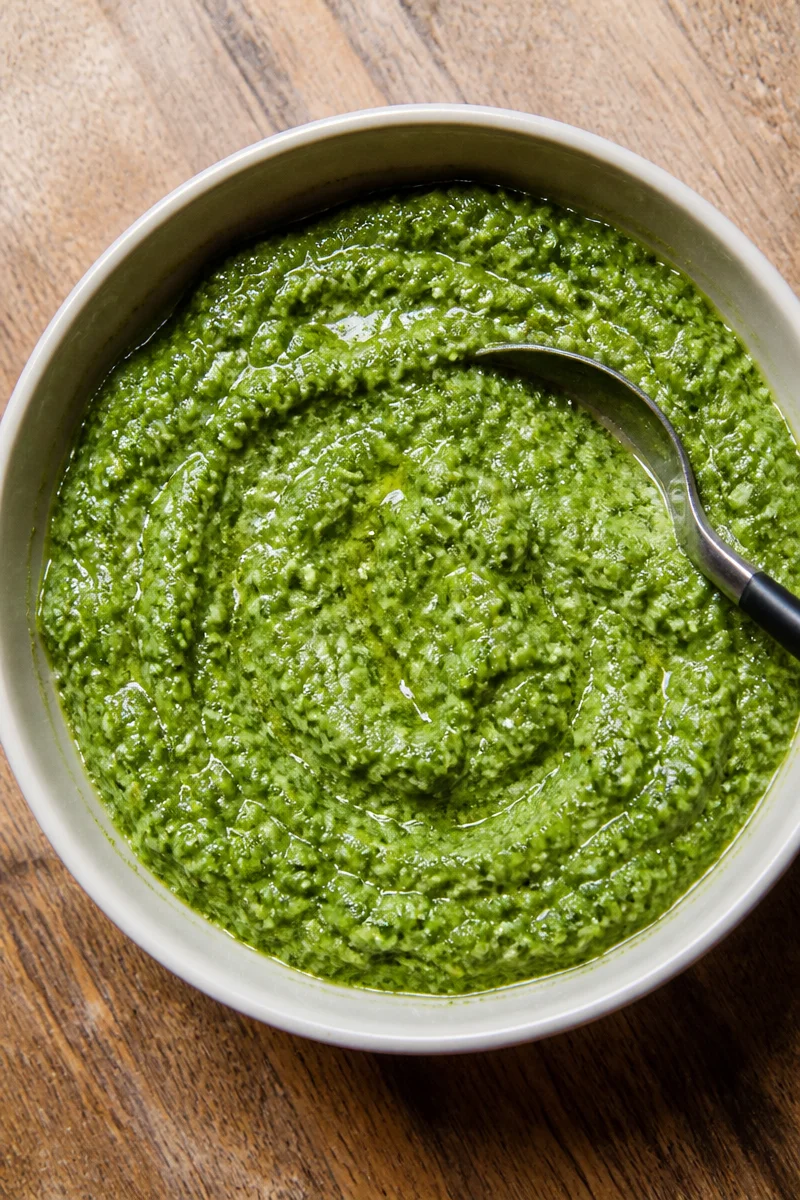 Garlic Scape Pesto