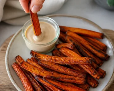 Healthier Carrot Fries Healthier Carrot Fries