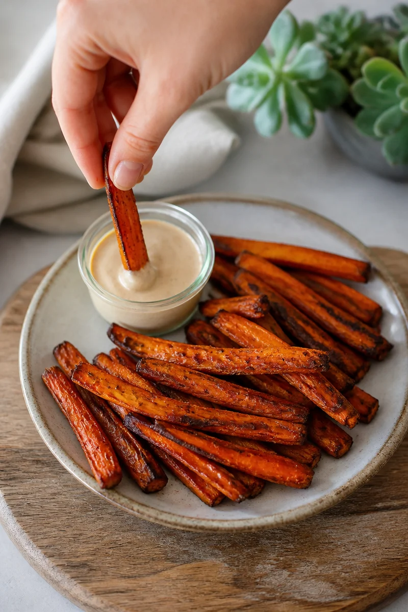 Healthier Carrot Fries