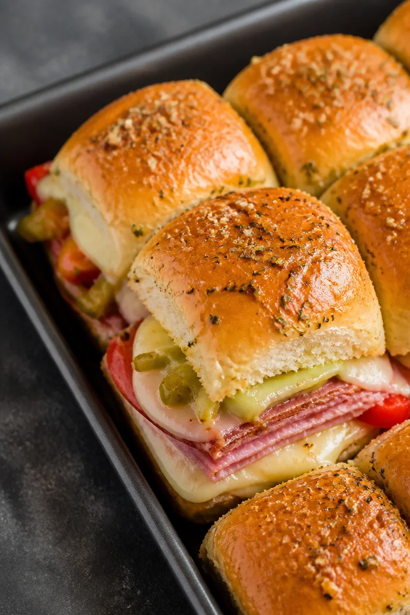 Hot Italian Sub Sliders