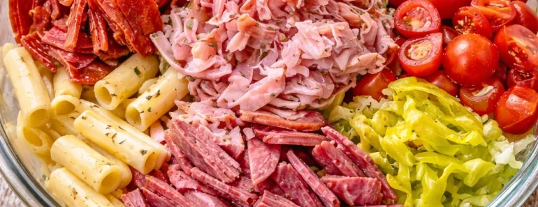 Italian Grinder Pasta Salad