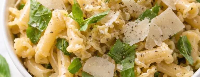 Lemon Basil Pasta Salad