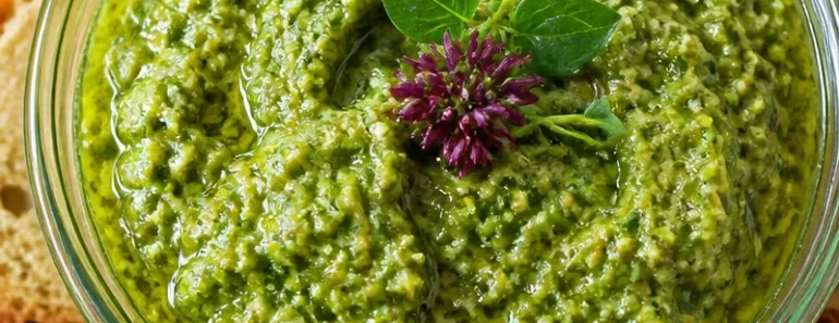 Lemon Oregano Pesto
