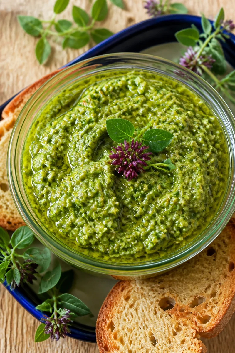 Lemon Oregano Pesto