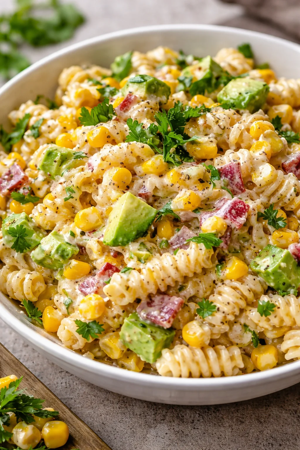 Mexican Street Corn Pasta Salad