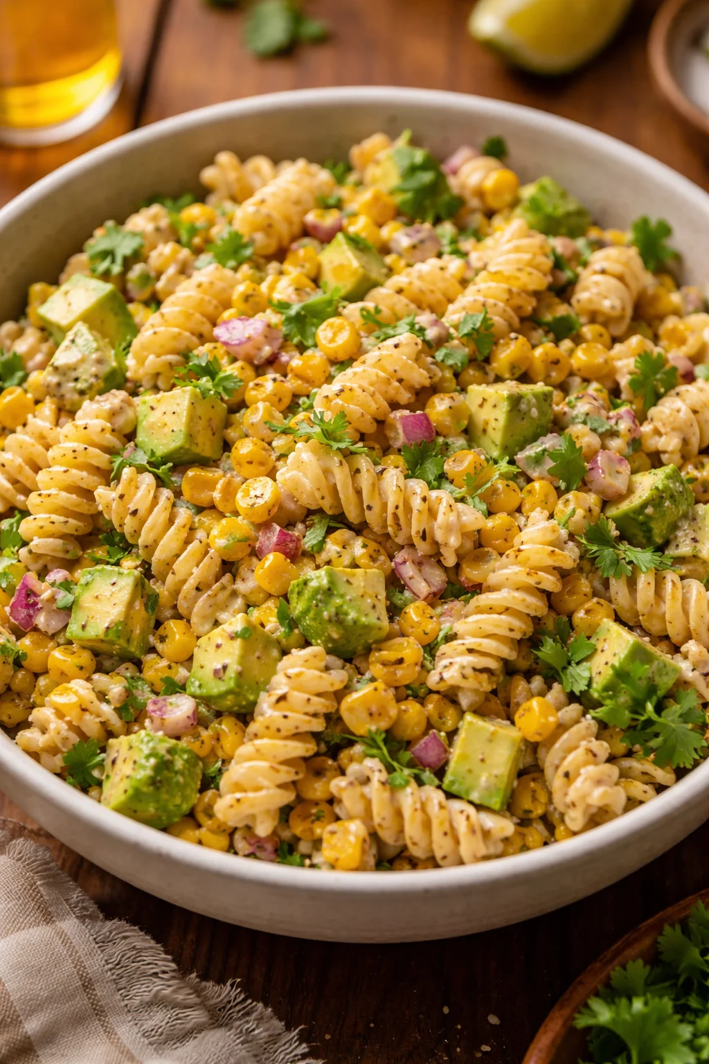 Mexican Street Corn Pasta Salad