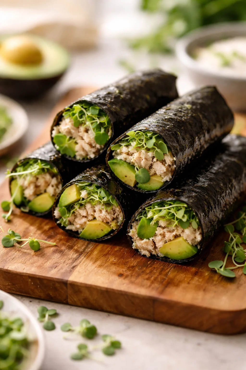 Nori Wraps - Paleo Tuna Salad