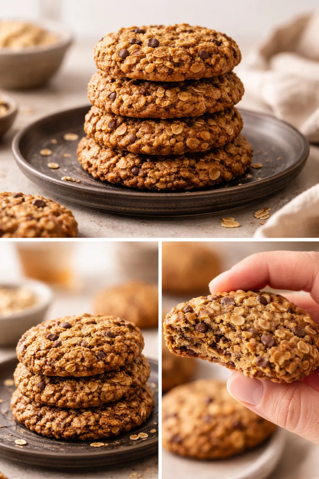 Protein Oatmeal Cookies