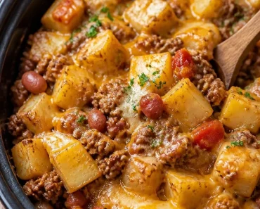 Slow Cooker Cowboy Casserole