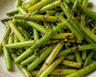 Stir Fried Garlic Scapes