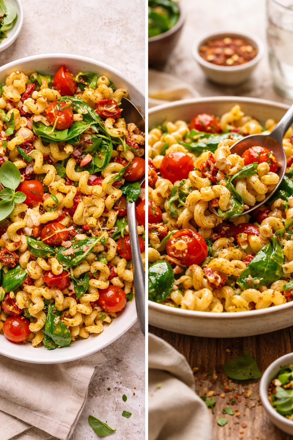 Sun Dried Tomato Pasta Salad