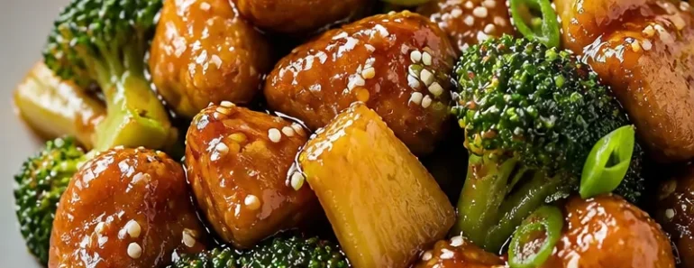 Sweet Sheet Pan Pineapple Chicken and Broccoli – thegirlskitchen