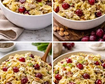 Waldorf Chicken Pasta Salad