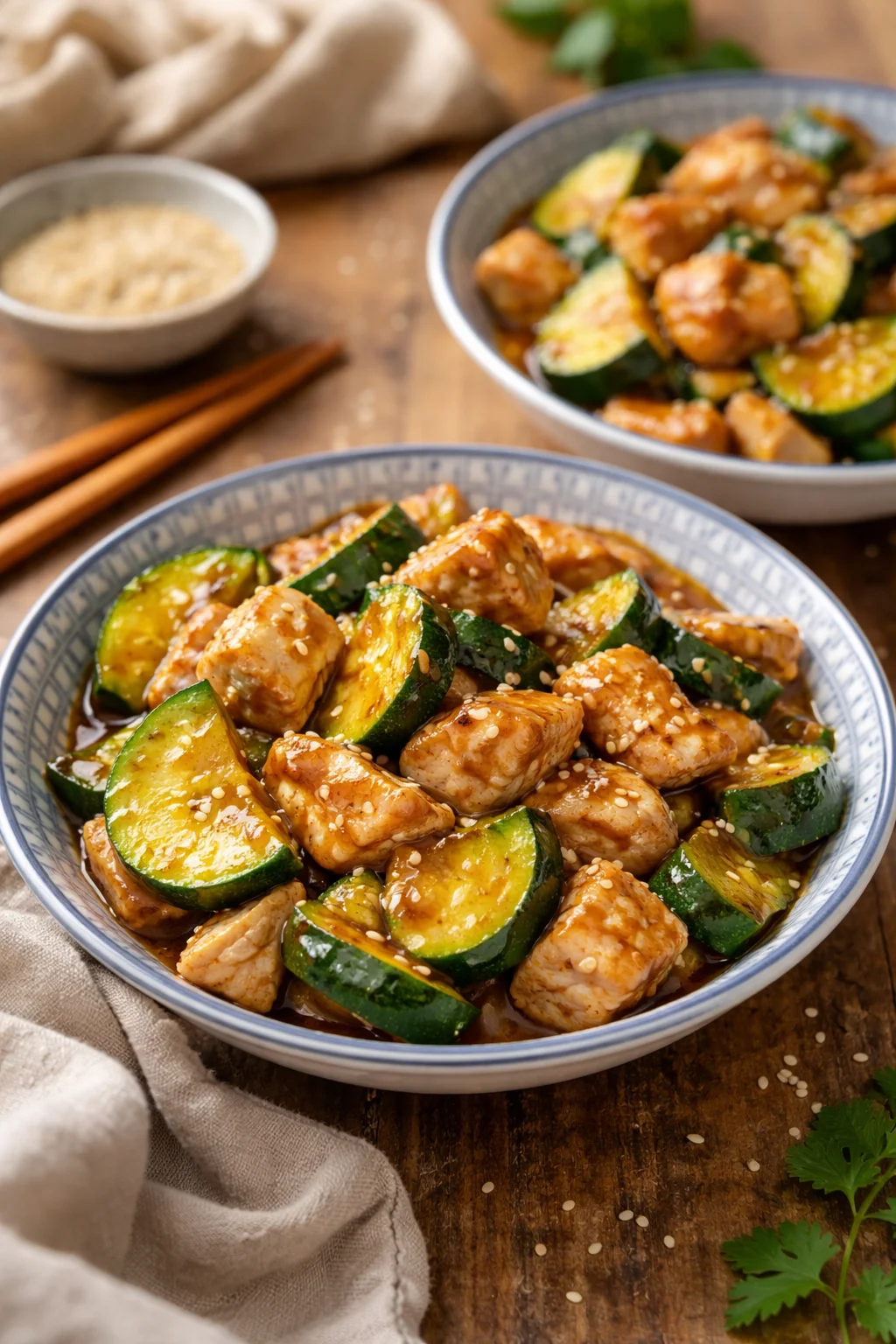 Chicken Zucchini Stir Fry