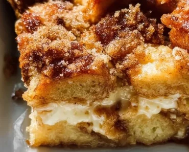 Creamy Baked Cream Cheese French Toast Casserole Creamy Baked Cream Cheese French Toast Casserole