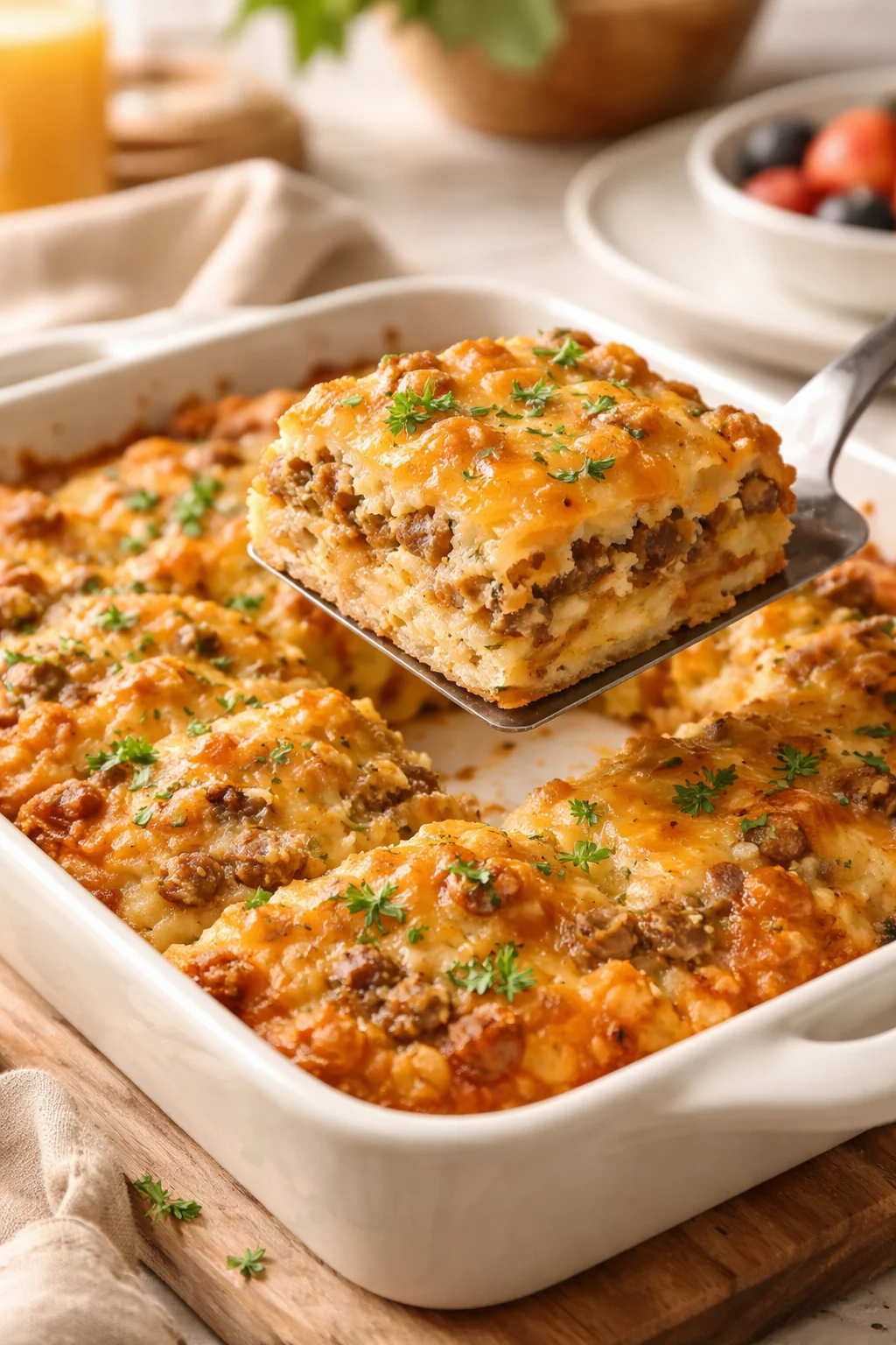 Crescent Roll Breakfast Casserole