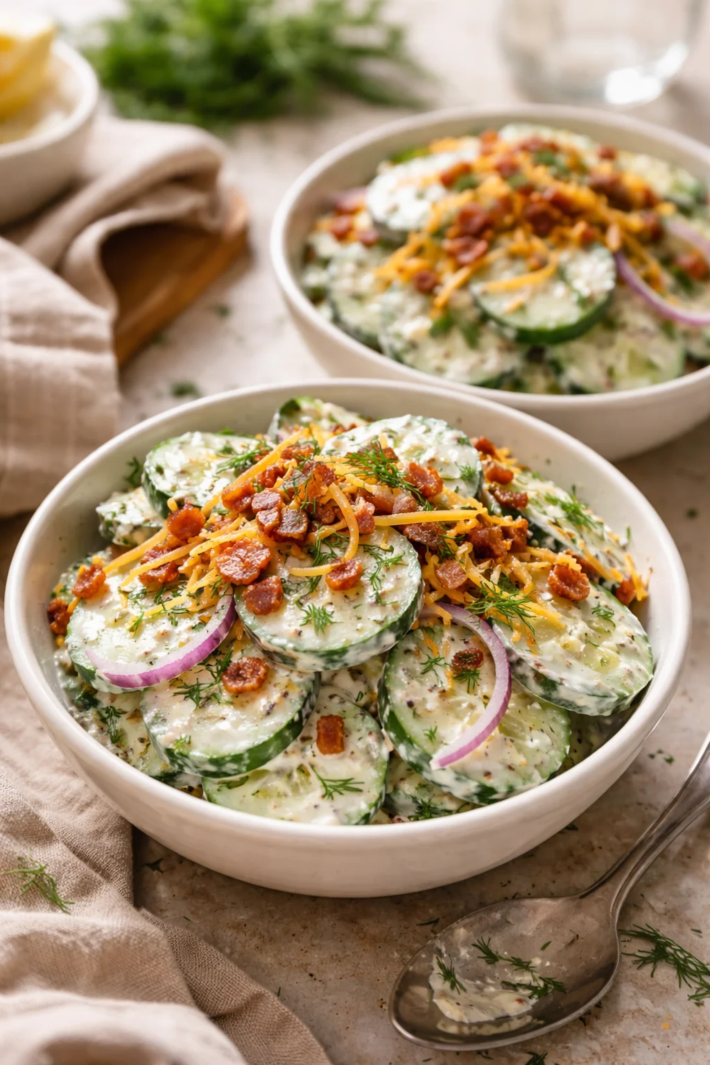 Cucumber Ranch Crack Salad