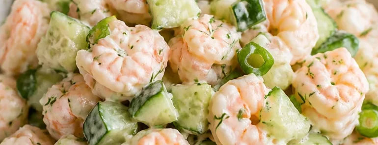 Cucumber Shrimp Salad