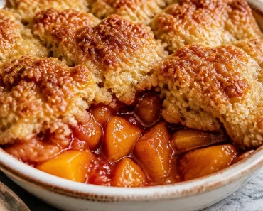 Easy Fresh Peach Cobbler Recipe with Brown Sugar Biscuit Topping Easy Fresh Peach Cobbler Recipe with Brown Sugar Biscuit Topping