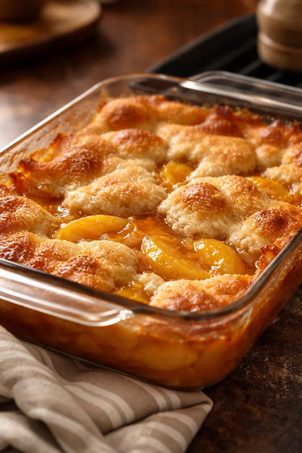 Easy Peach Cobbler Recipe