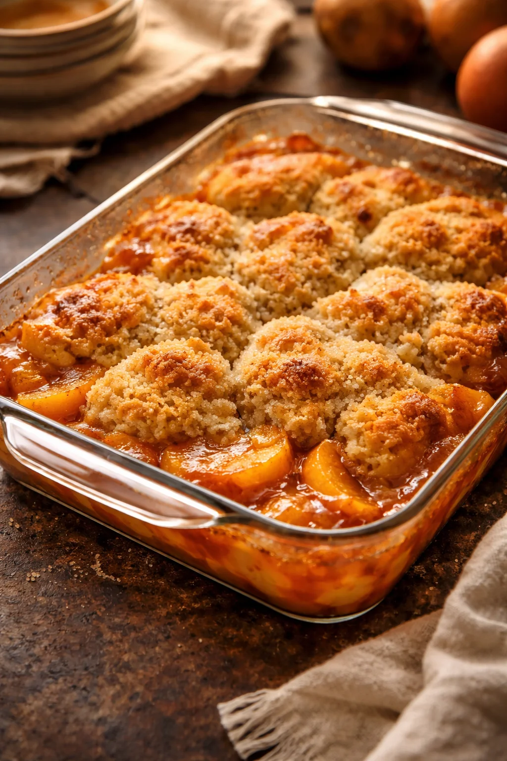 Homemade Peach Cobbler