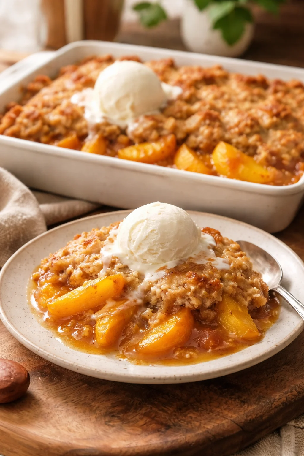 Joanna Gaines Peach Cobbler