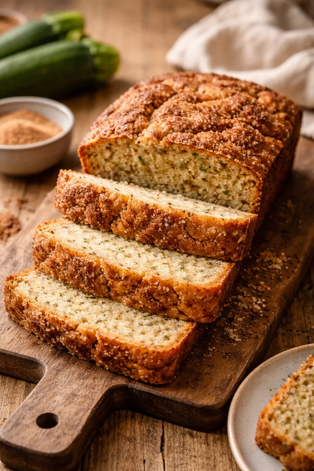 Snickerdoodle Zucchini Bread