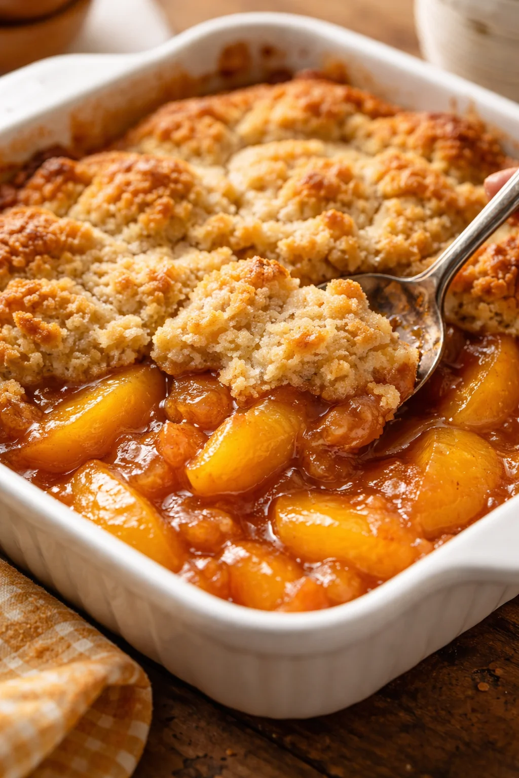 Southern Peach Cobbler