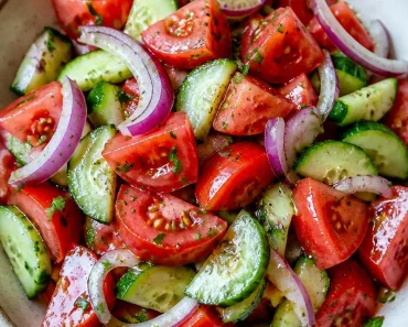 Tomato Cucumber Salad Recipe Tomato Cucumber Salad Recipe