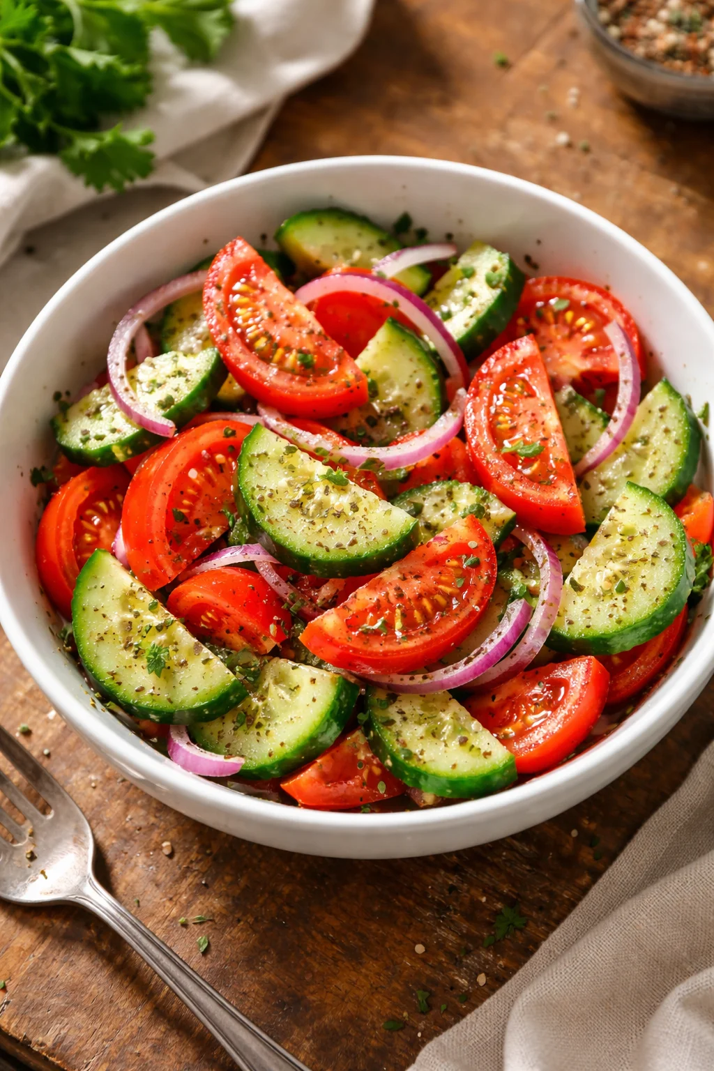 Tomato Cucumber Salad Recipe