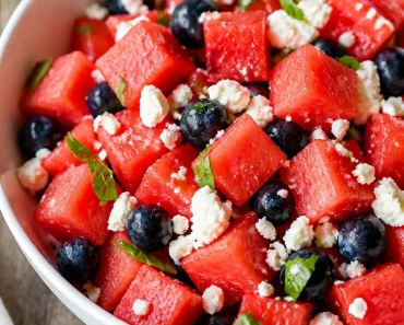Watermelon Feta Salad Watermelon Feta Salad