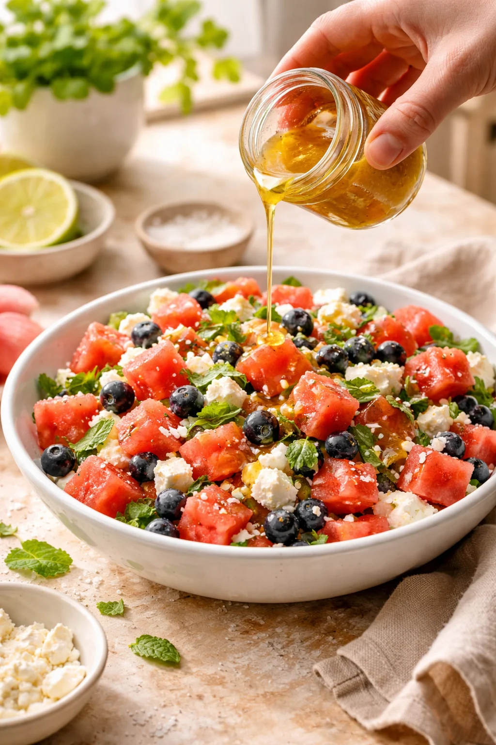 Watermelon Feta Salad