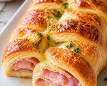 Ham and Cheese Crescent Roll-Ups