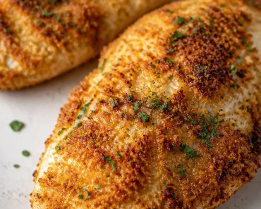 Copycat Longhorn Parmesan Crusted Chicken