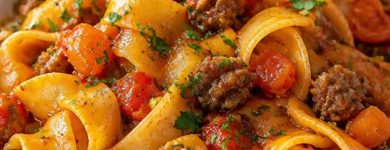 Italian Drunken Noodles