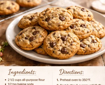 JOANNA GAINES’ CHOCOLATE CHIP COOKIES JOANNA GAINES’ CHOCOLATE CHIP COOKIES