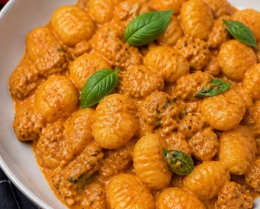 One Pan Italian Sausage Gnocchi